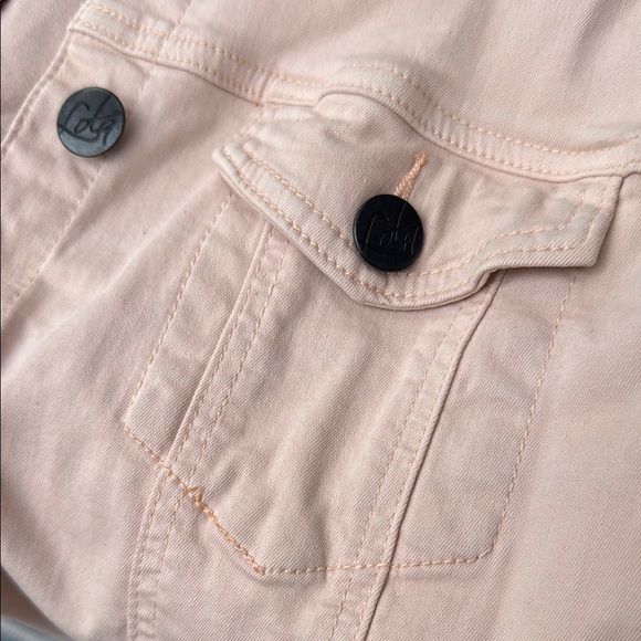 Pink Jean jacket size Medium - Picture 2 of 11